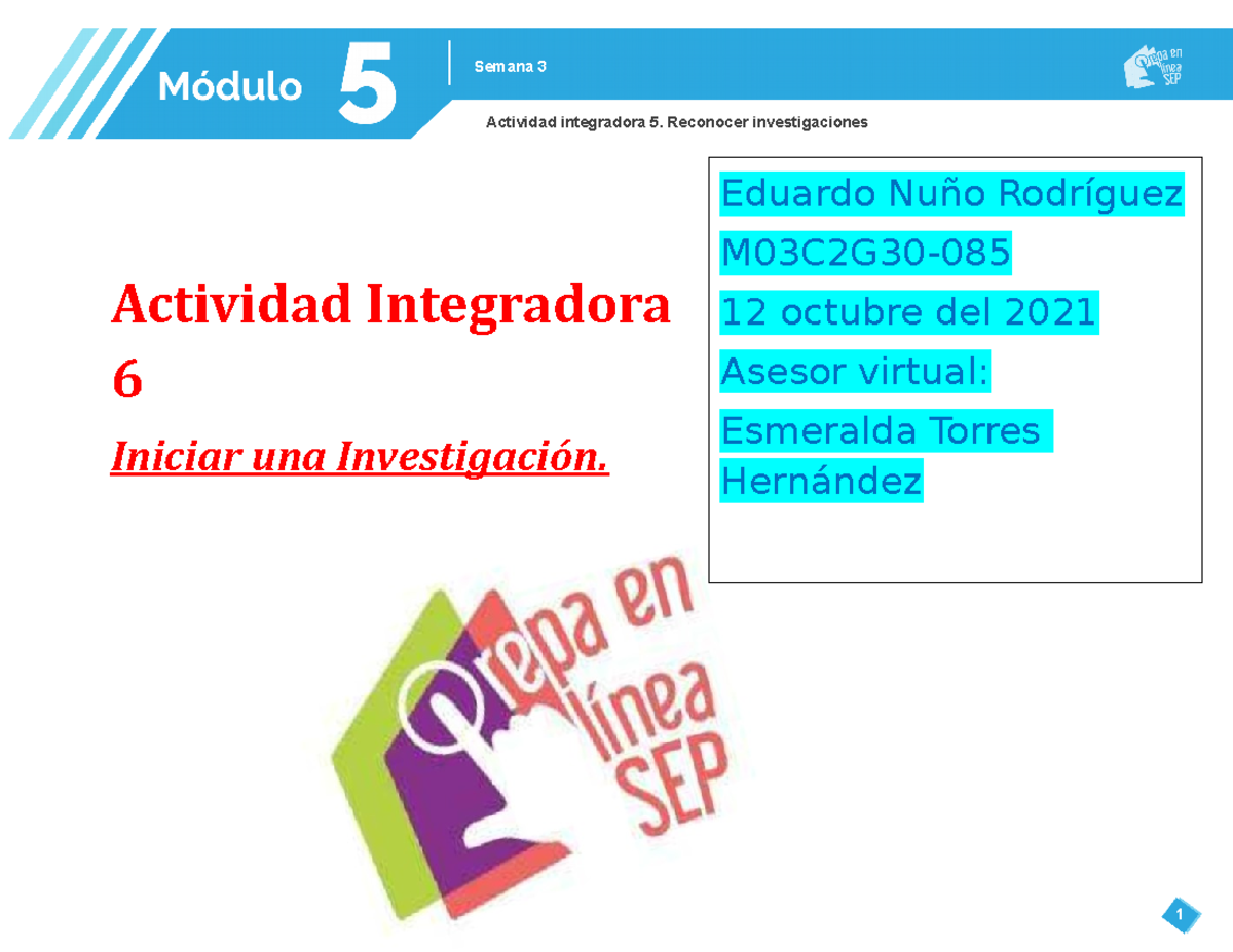 Nuño Rodriguez Eduardo M05S3AI5 - Actividad Integradora 6 Iniciar una