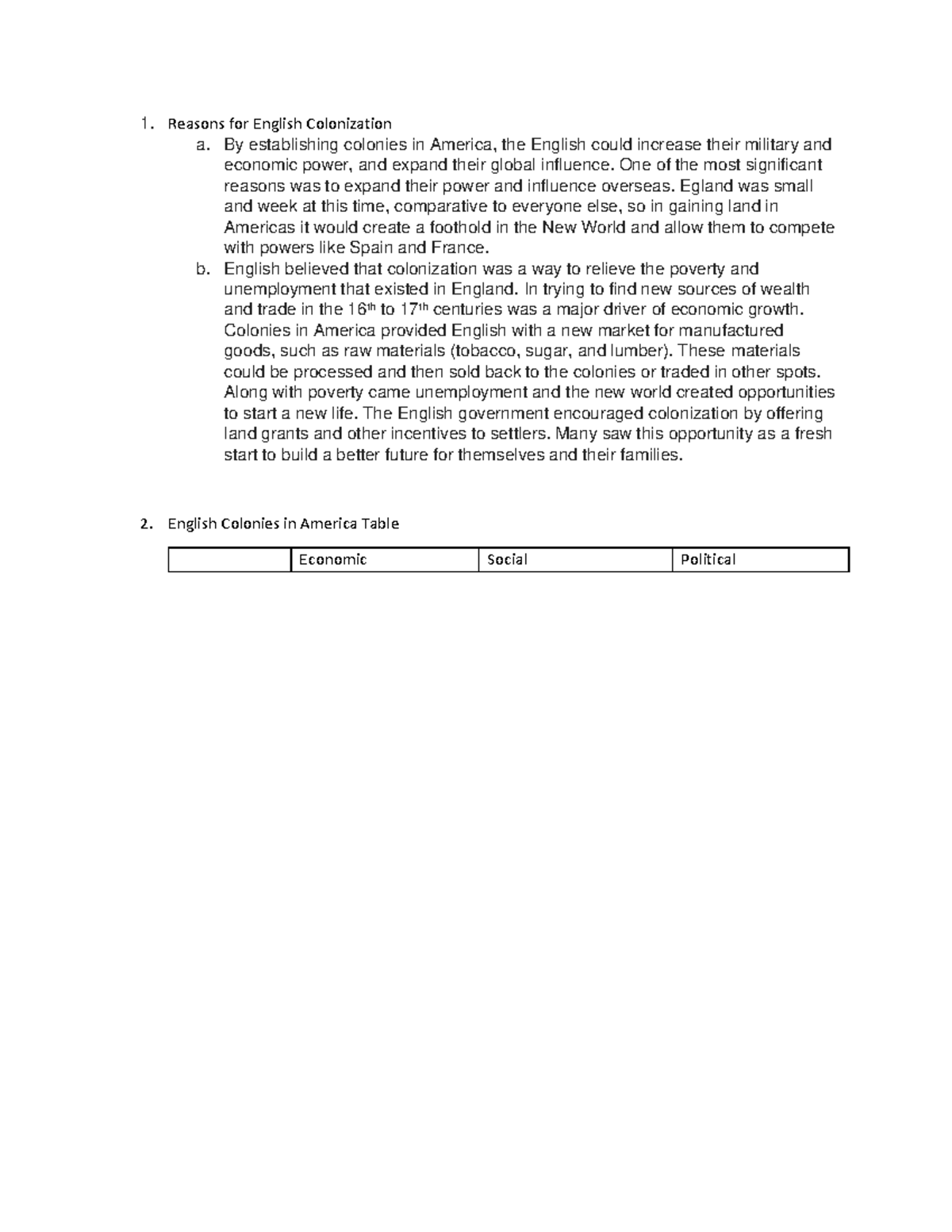 BVM task 1 - Task 1 for Survey of United States History, passed in one ...