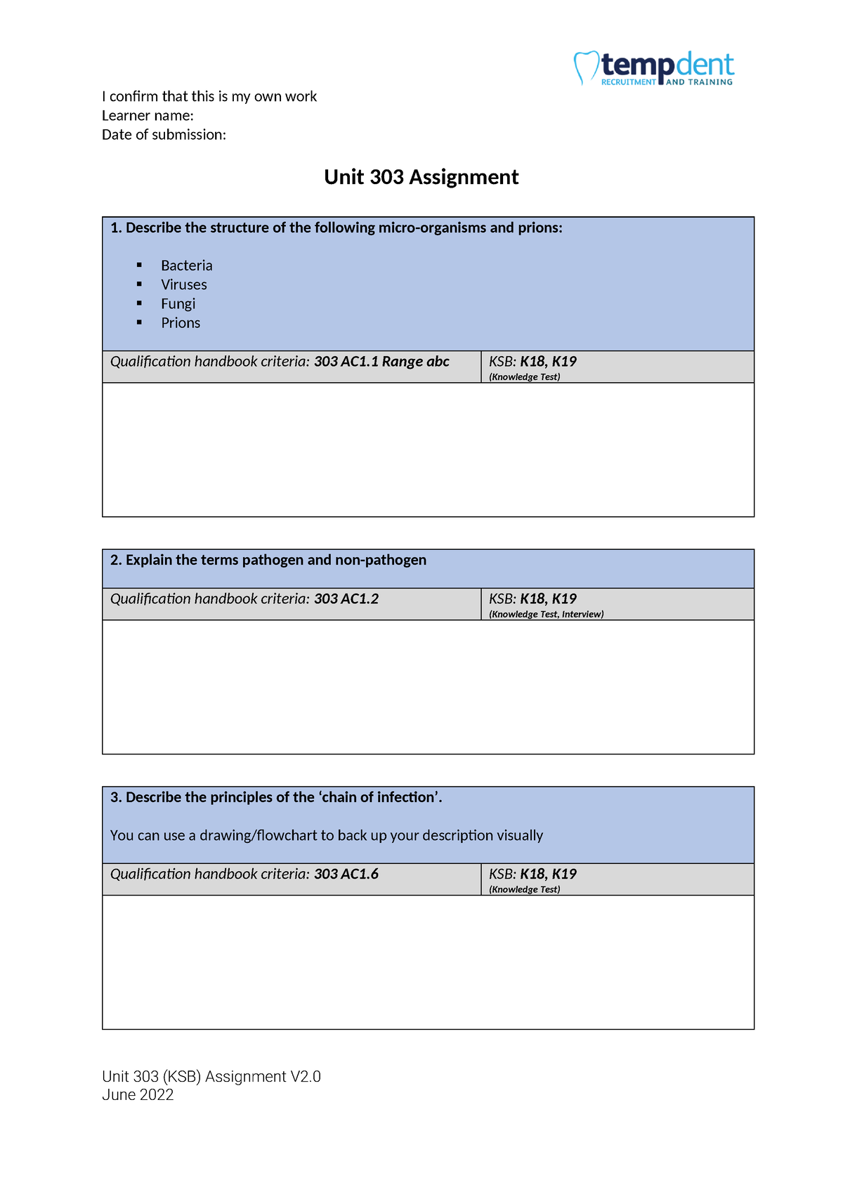 Unit 303 (KSB) Assignment V2.0 2d93414 a2c7c41dcb1a935009345 a3e4 ...