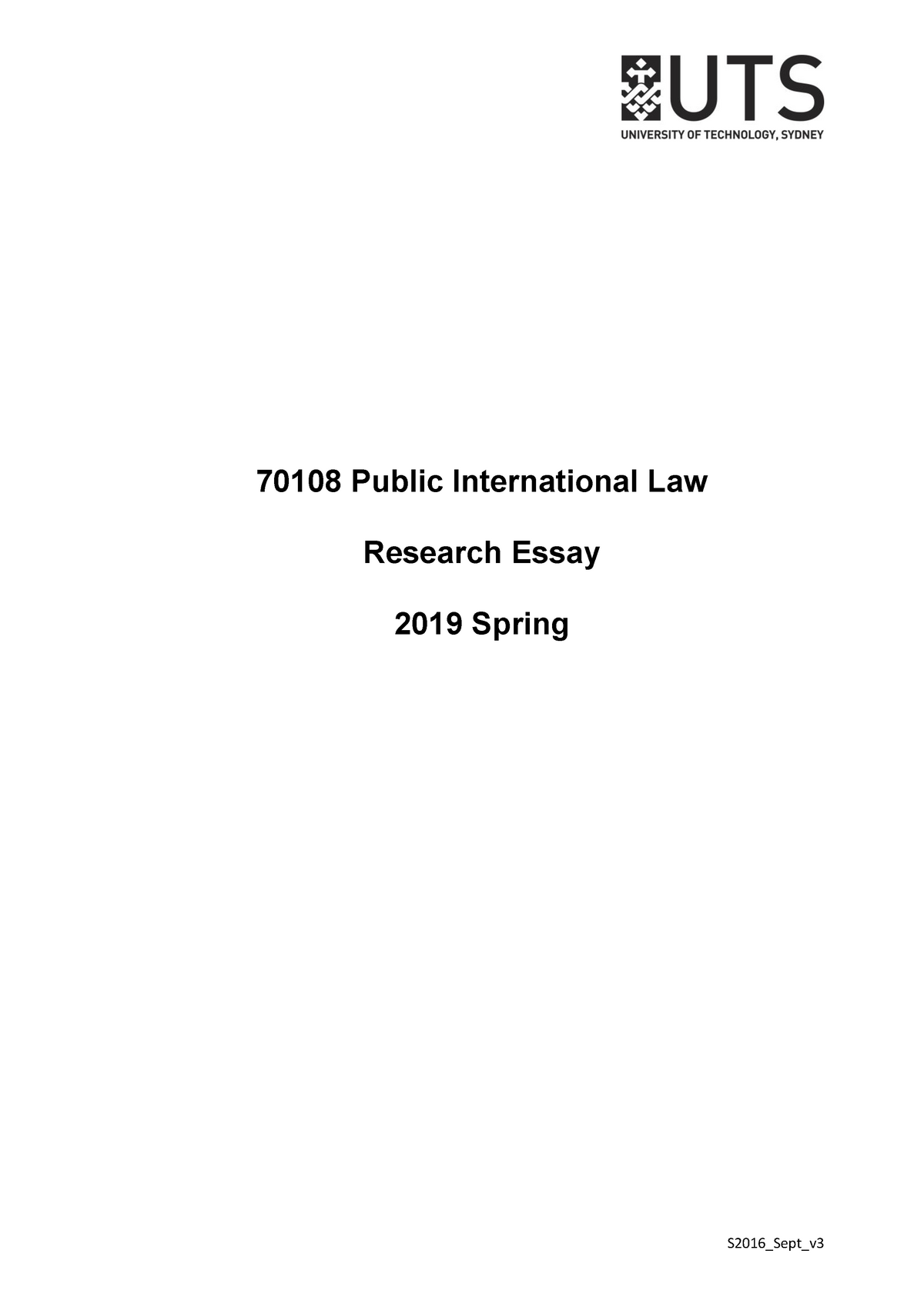 international law research papers