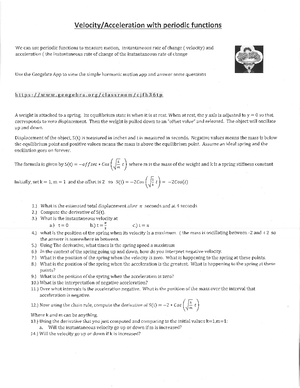 Math 113 Final Exam Practice 1 Math 113 Final Exam Practice 1