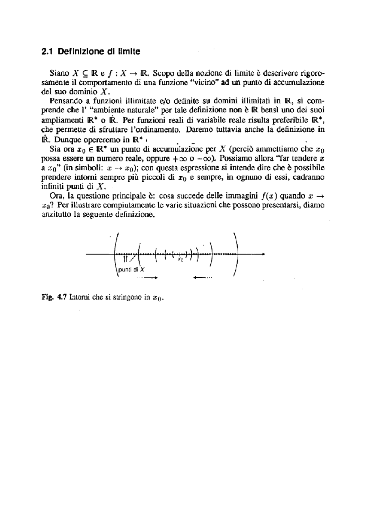 Definizione di limite Analisi Matematica I Studocu