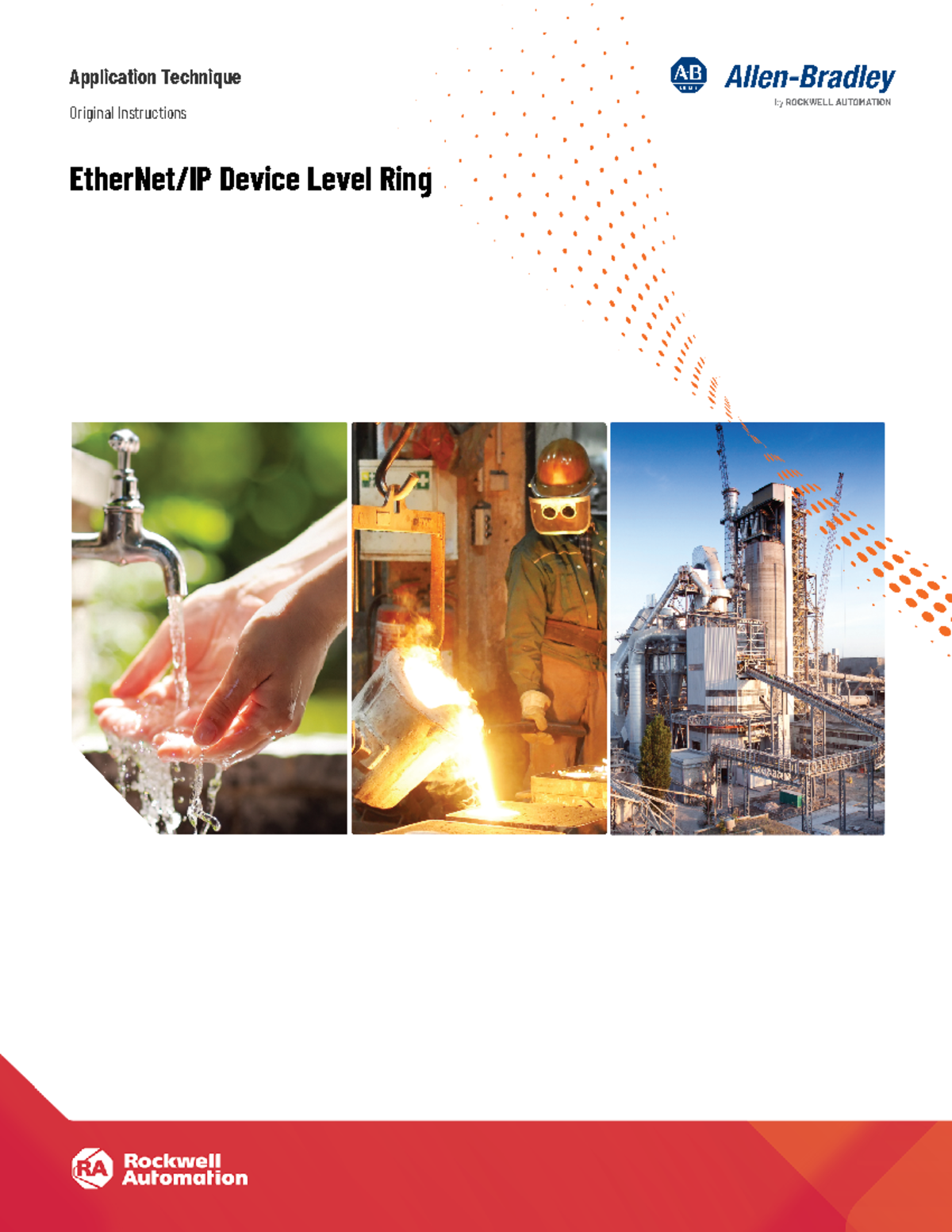 Ether Net IP Device Level Ring Application Technique Original