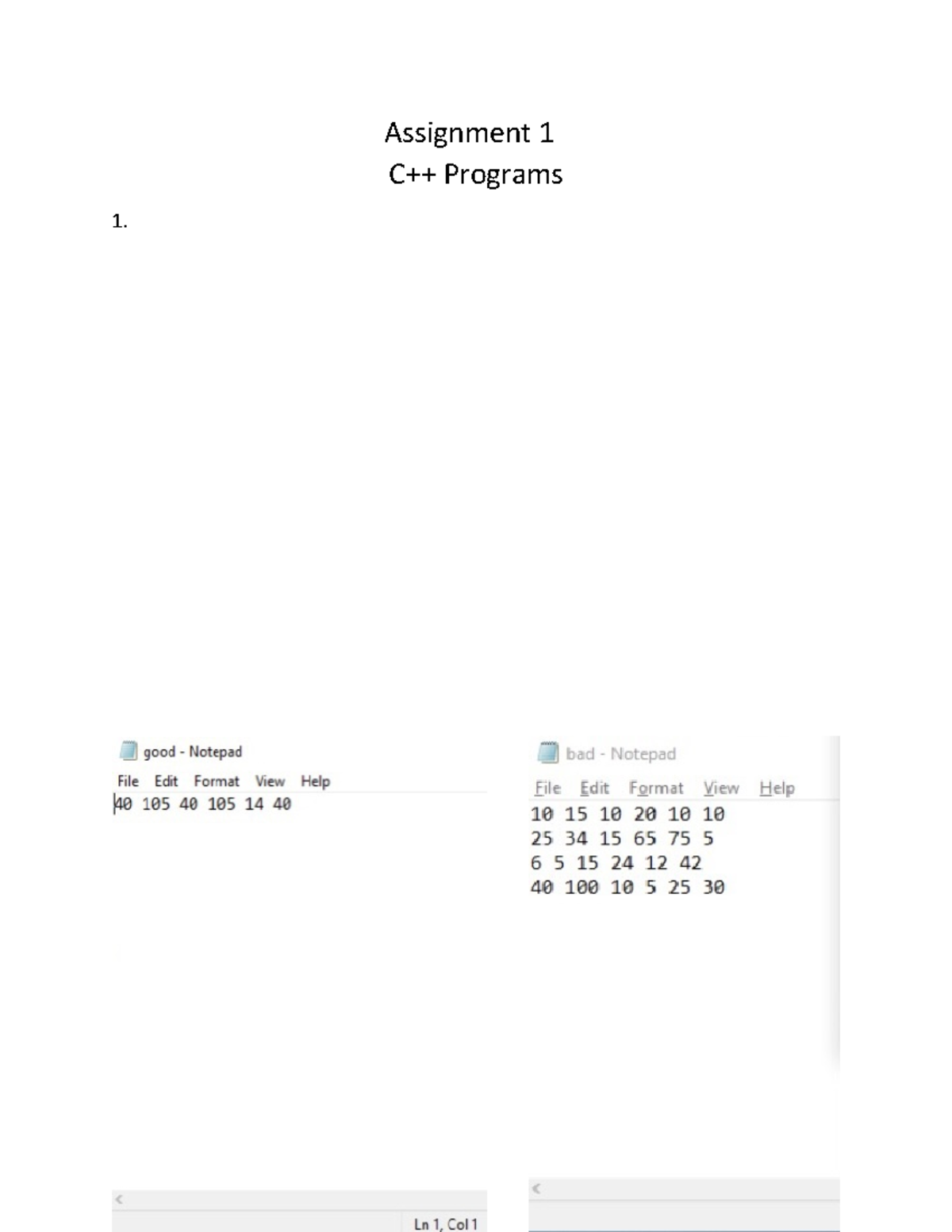 Assignment 1 C++ - ENGR1200U - 2. - Studocu