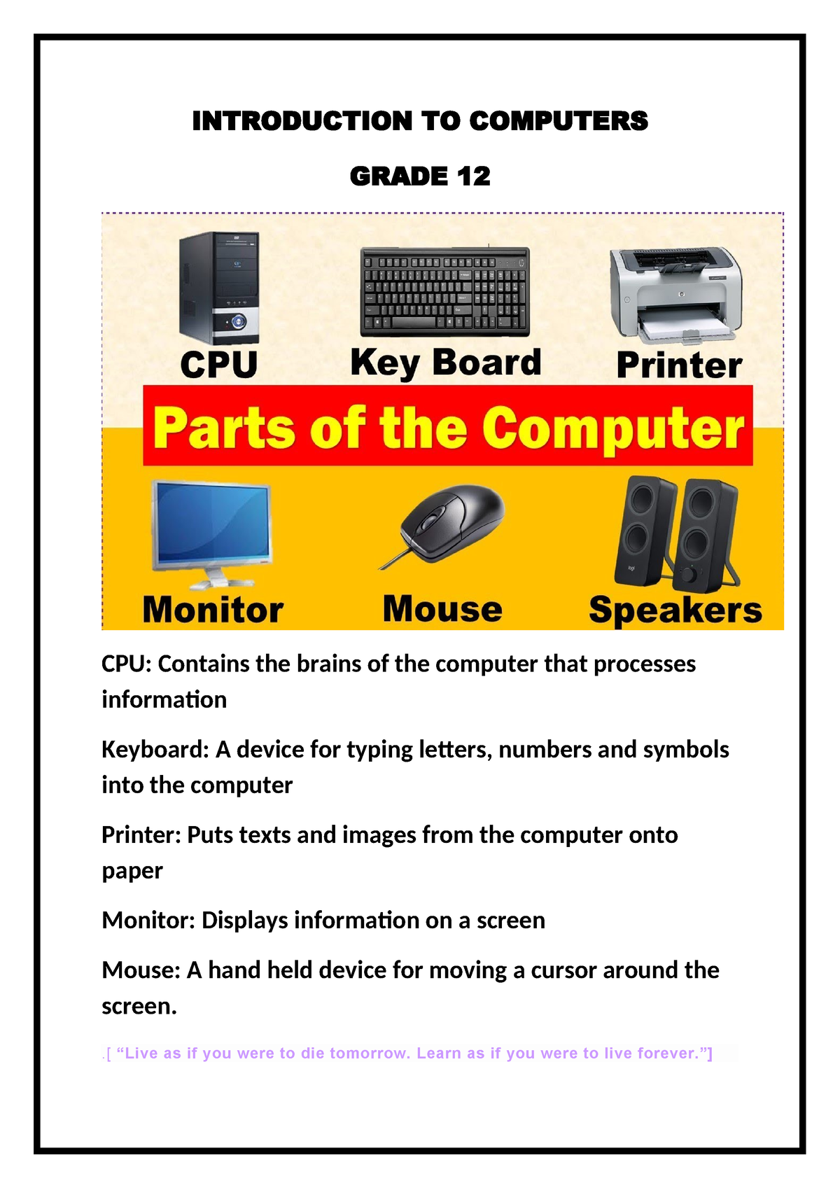 introductioin-to-computers-matric-introduction-to-computers-grade-12