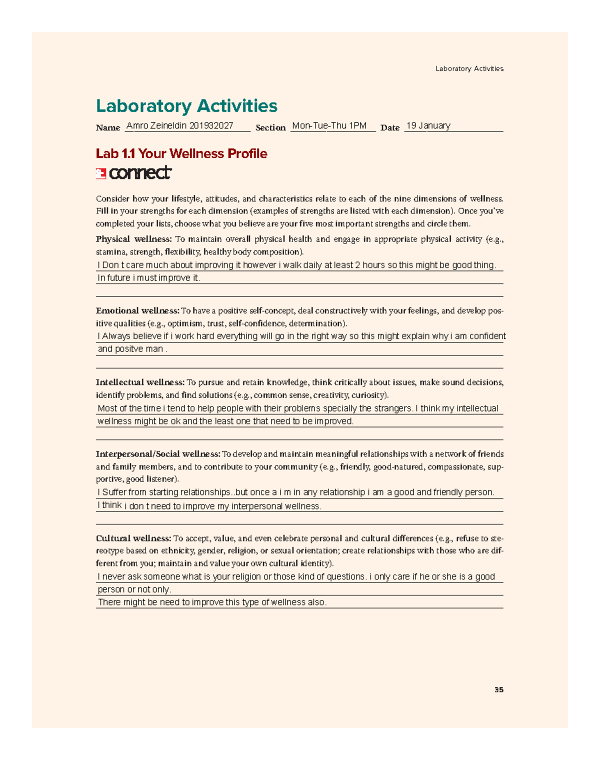 laboratory assignment laboratory techniques answers