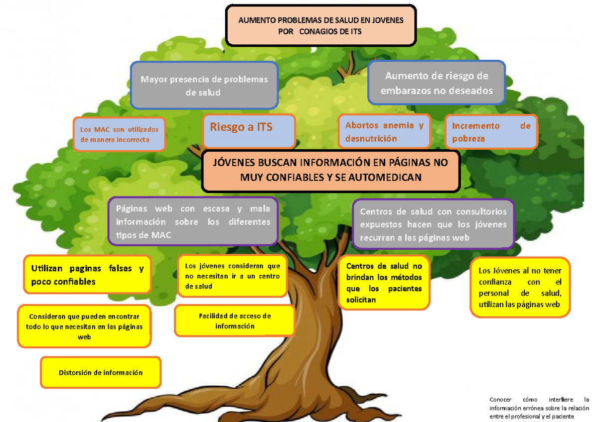 Árbol de Problemas Y Soluciones (Universidad Privada del Norte