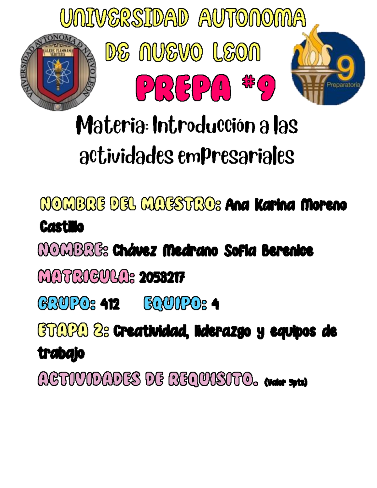 ACT. Requisito E2 SBCM 2053217 - Ingresa a la plataforma NEXUS, curso ...