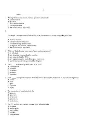 Chapter 5 Microbiology study questions for practice - 5 _Student: - Studocu