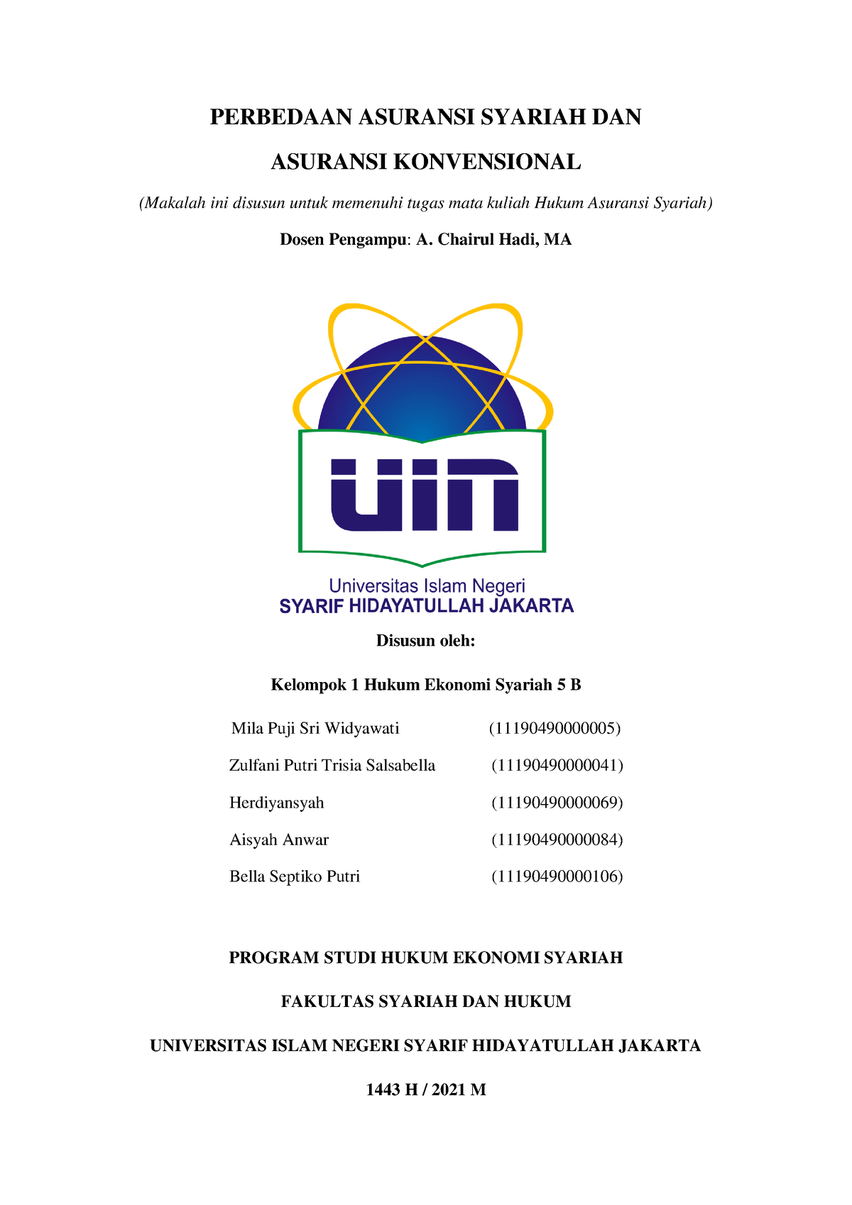 Perbedaan Asuransi Syariah Dan Asuransi Konvensional - PERBEDAAN ...