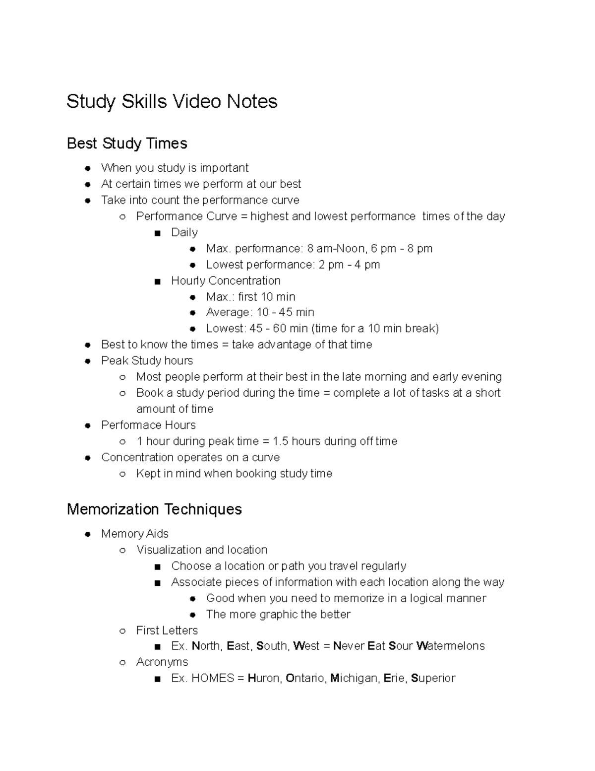 study-skills-video-notes-performance-8-am-noon-6-pm-8-pm-lowest