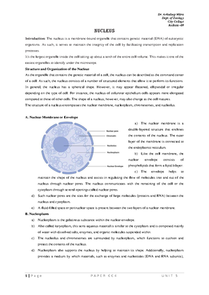 Chromatin structure chromatin - Annual Review of Biophysics Structures ...