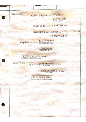 report of titration experiment