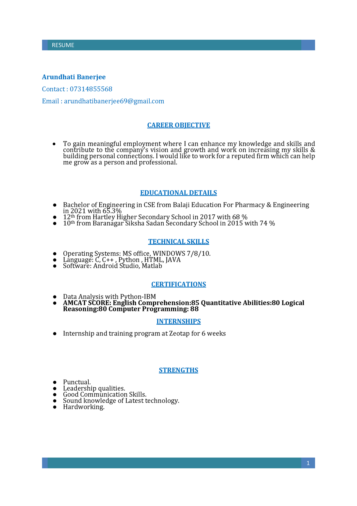 how-to-write-cv-in-paper-how-to-write-cv-inter-2nd-semester