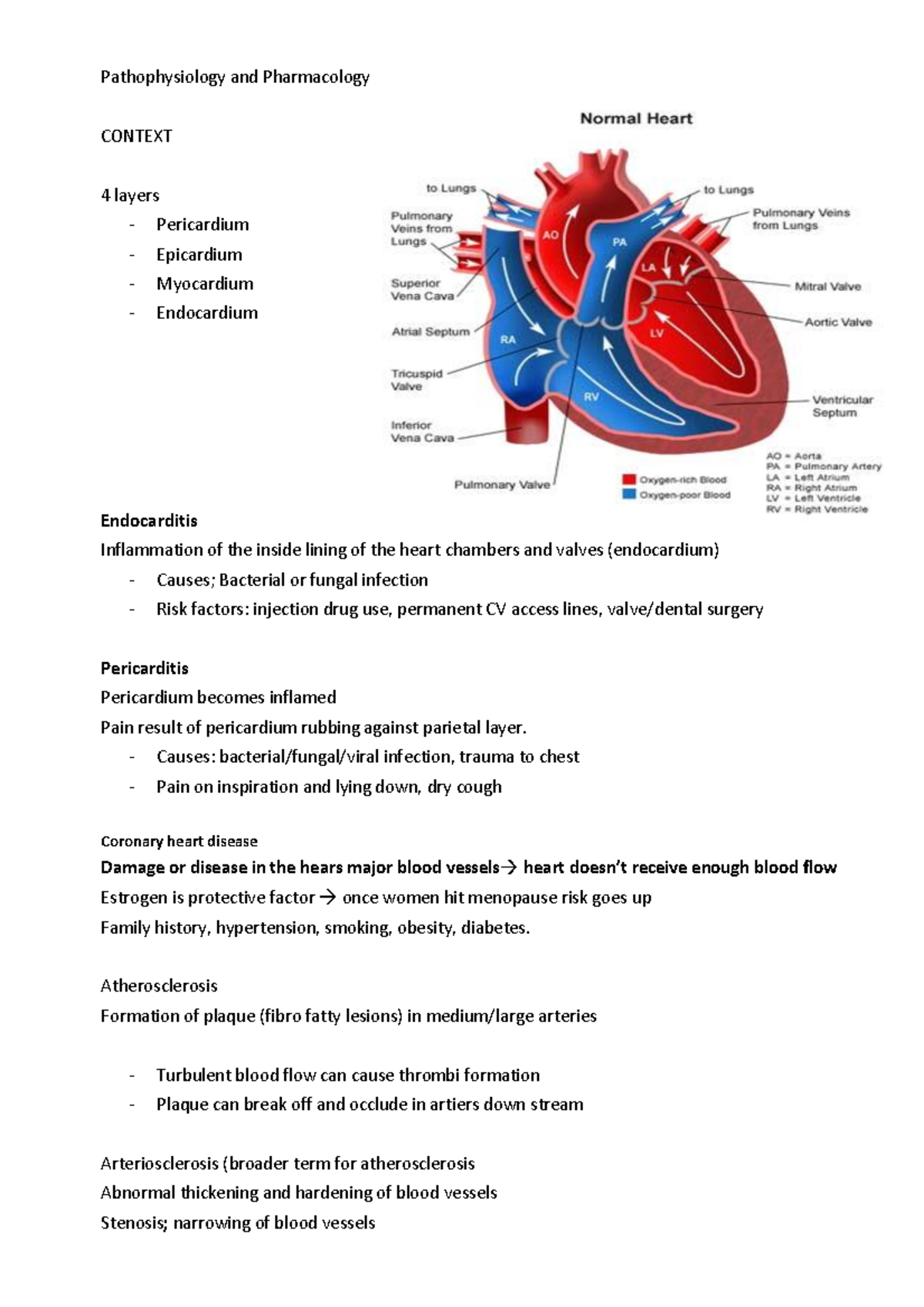 Pathophysiology And Pharmacology - Pathophysiology And Pharmacology 