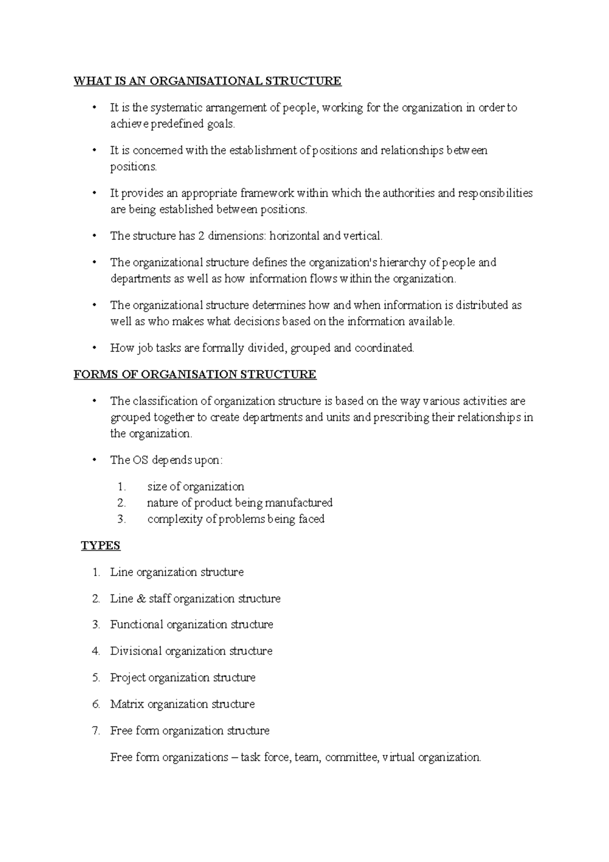 WHAT DOES ORGANISATION MEAN visual data 7
