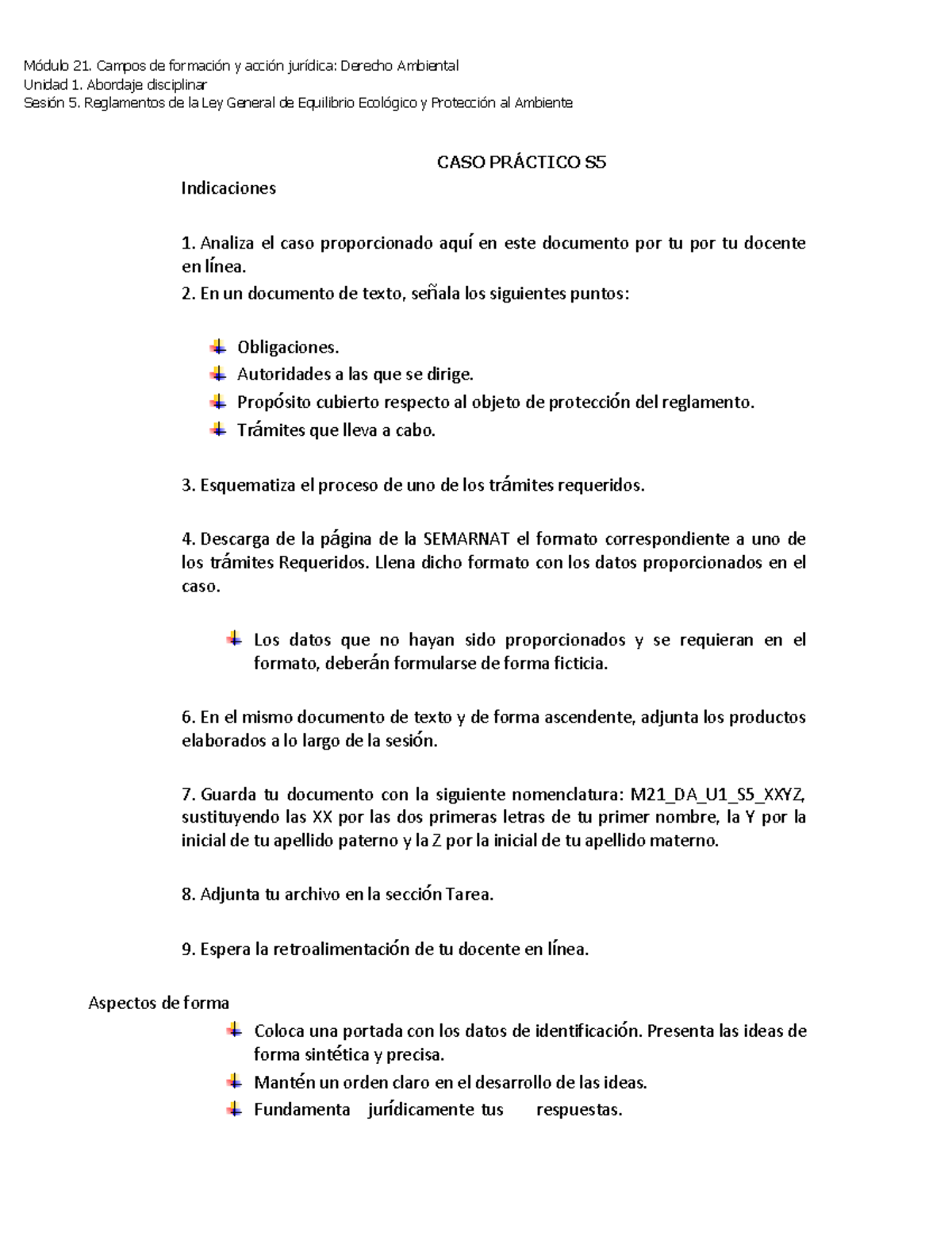 Caso práctico M21 S5 - CASO PRACTICO m21 - Módulo 21. Campos de ...