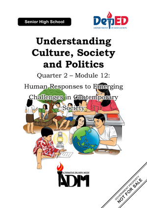 Ucspshs Q2 Mod10 - UCSP Q2 M10 - Understanding Culture, Society And ...