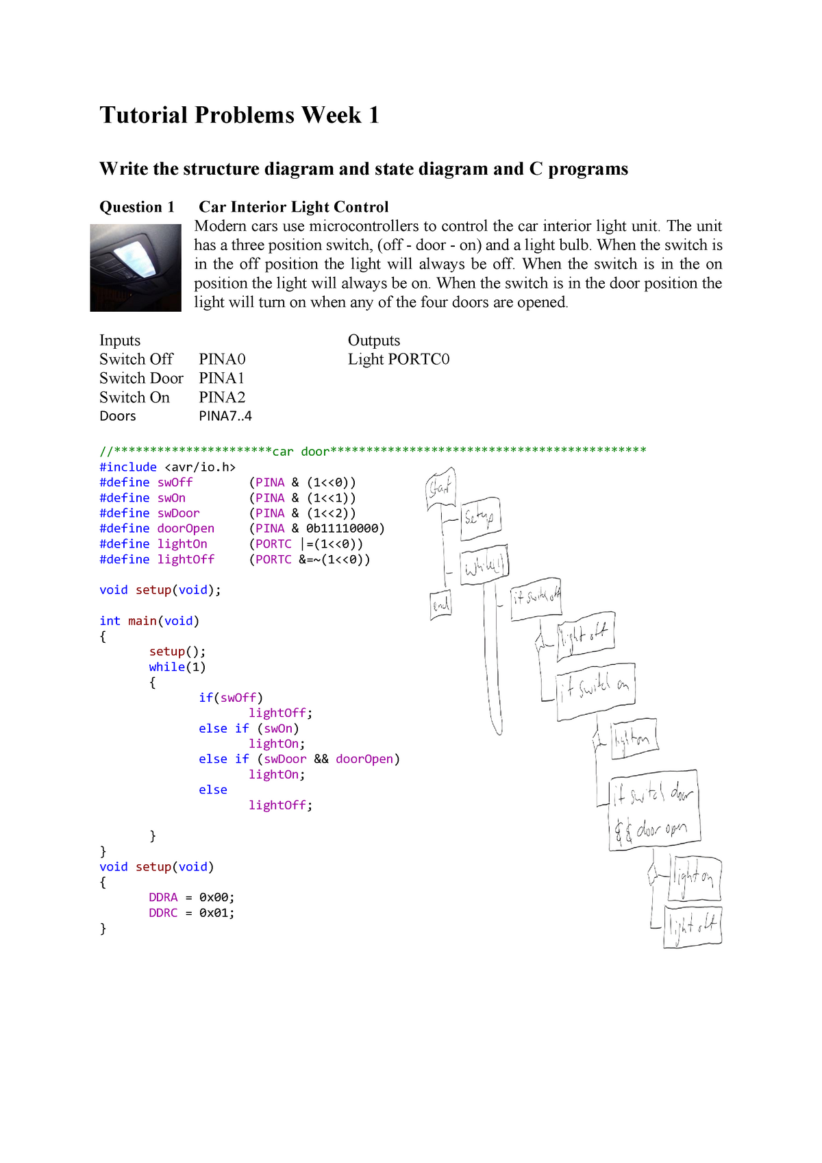 Week 1 Tutorial Solutions - Warning: TT: Undefined Function: 32 ...