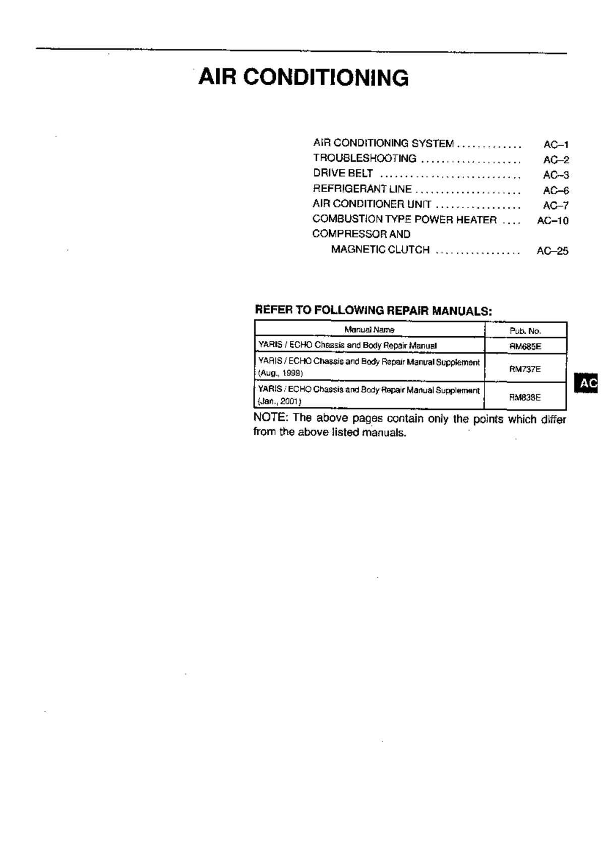 11 AIR Conditioning - test - AIR CONDITIONING AIR CONDITIONING SYSTEM ...