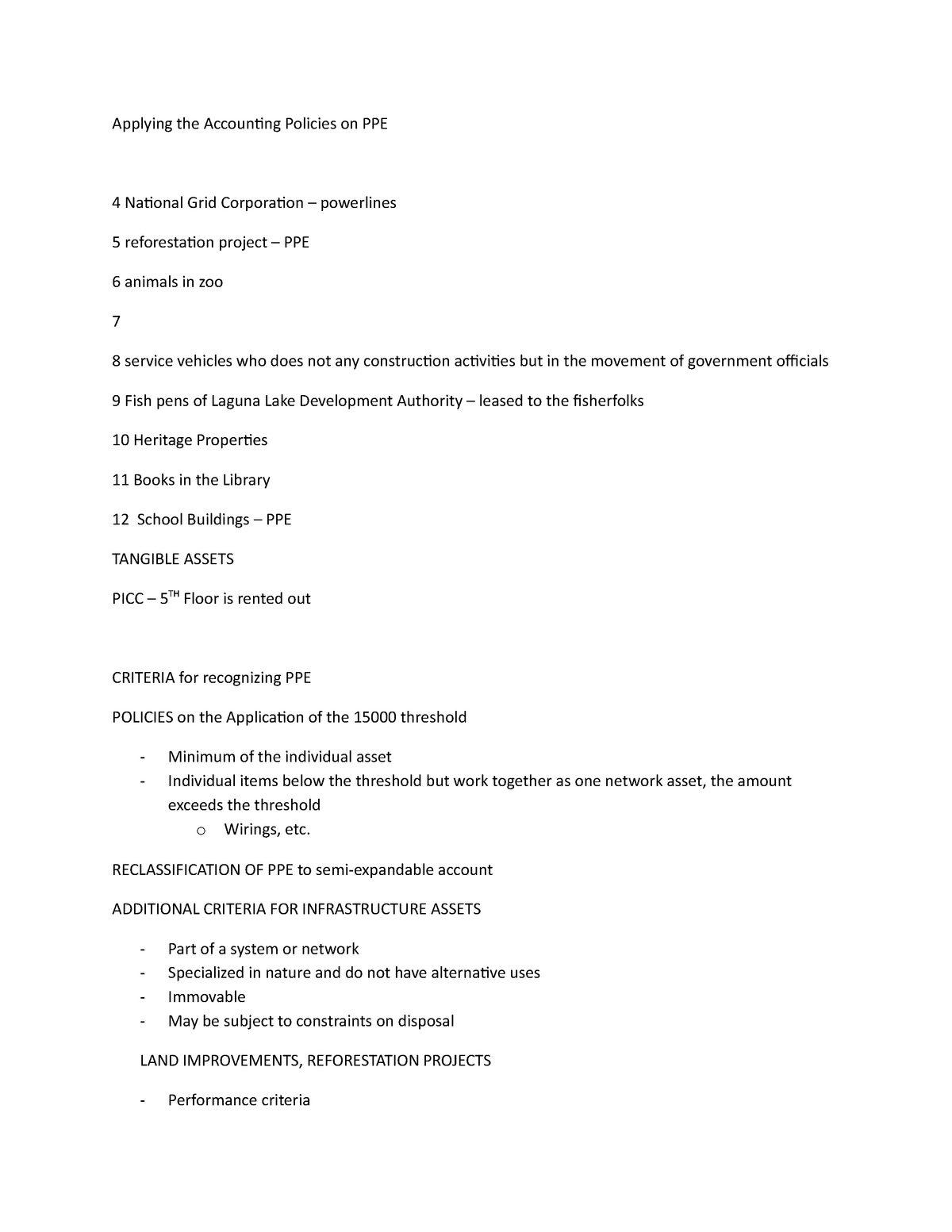 Applying The Accounting Policies On PPE RECLASSIFICATION OF PPE To   Thumb 1200 1553 