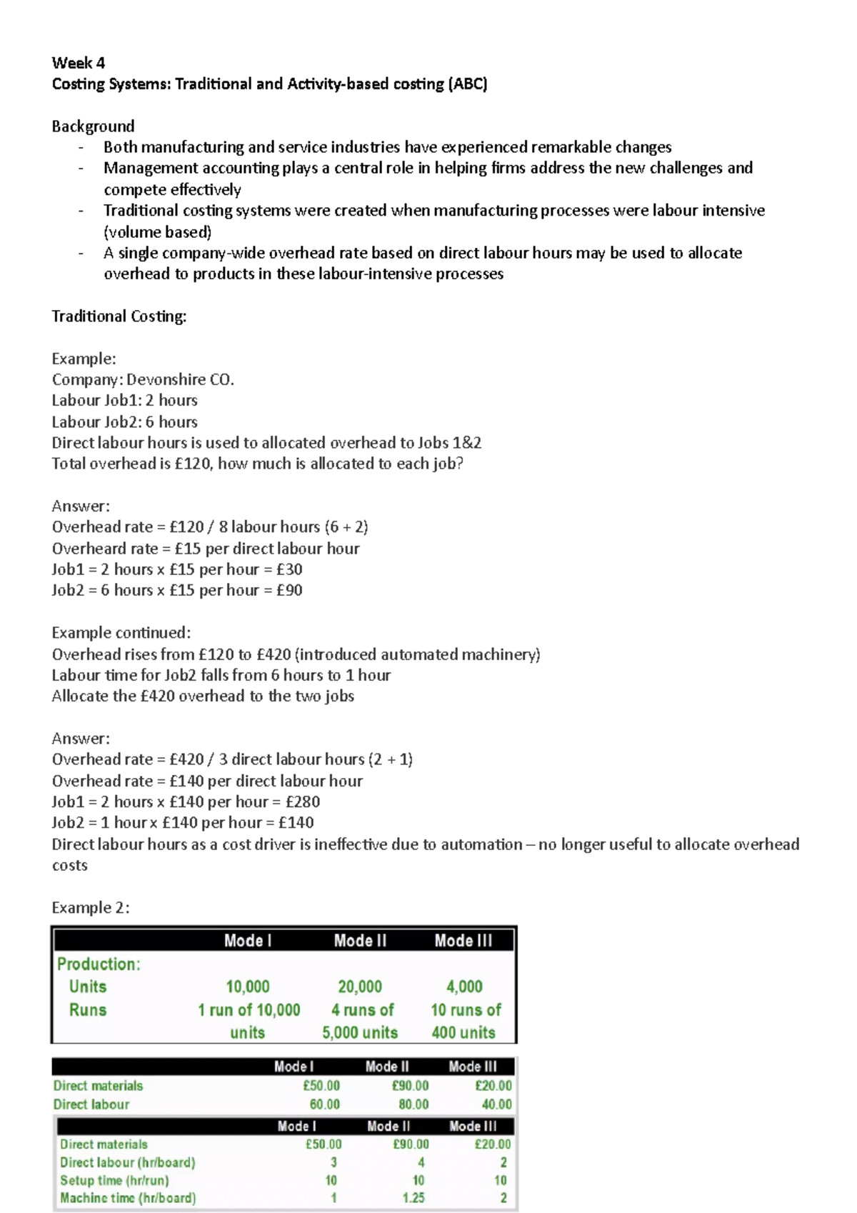 Week 4 Costing Systems Traditional And Abc Studocu Week 4 Costing Systems Traditional And Abc Studocu