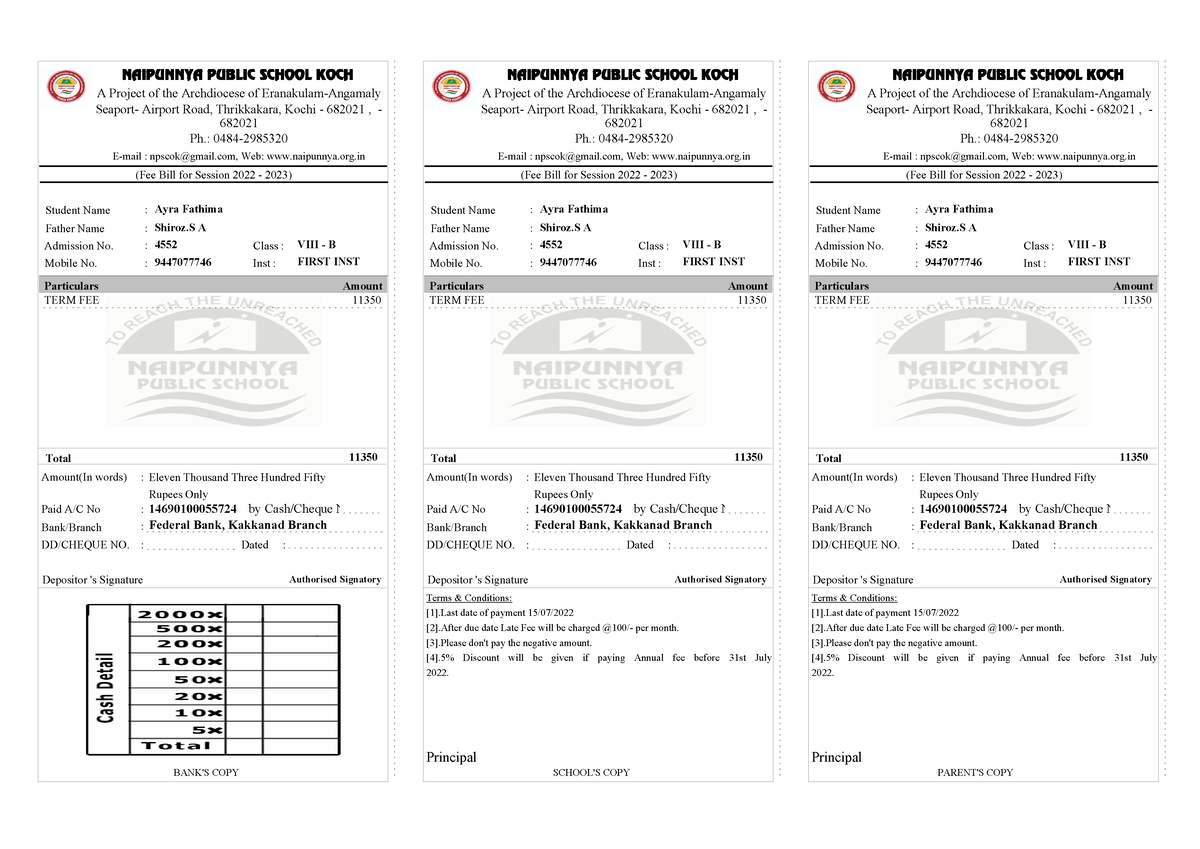 fee-requisition-slip-preview-fee-bill-for-session-2022-2023