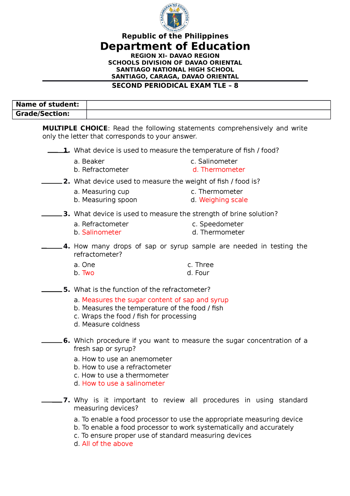 quarter-2-food-fish-processing-exam-republic-of-the-philippines