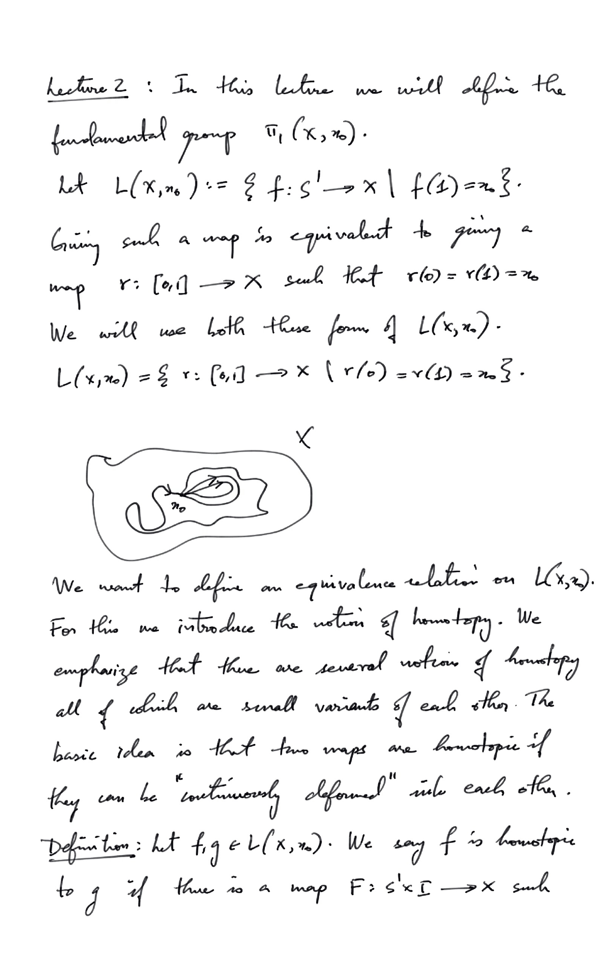 Lecture 2 - Algebraic Topology - Studocu