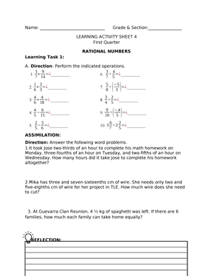 SEMI Detailed Lesson PLAN IN MATH - SEMI-DETAILED DAILY LESSON PLAN In ...