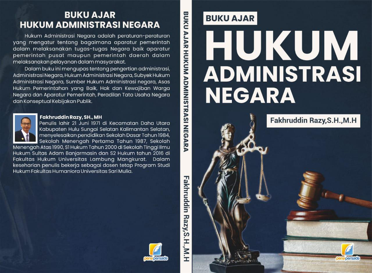 Bab 1 Buku Hukum Administrasi Negara - I BUKU AJAR HUKUM ADMINISTRASI ...