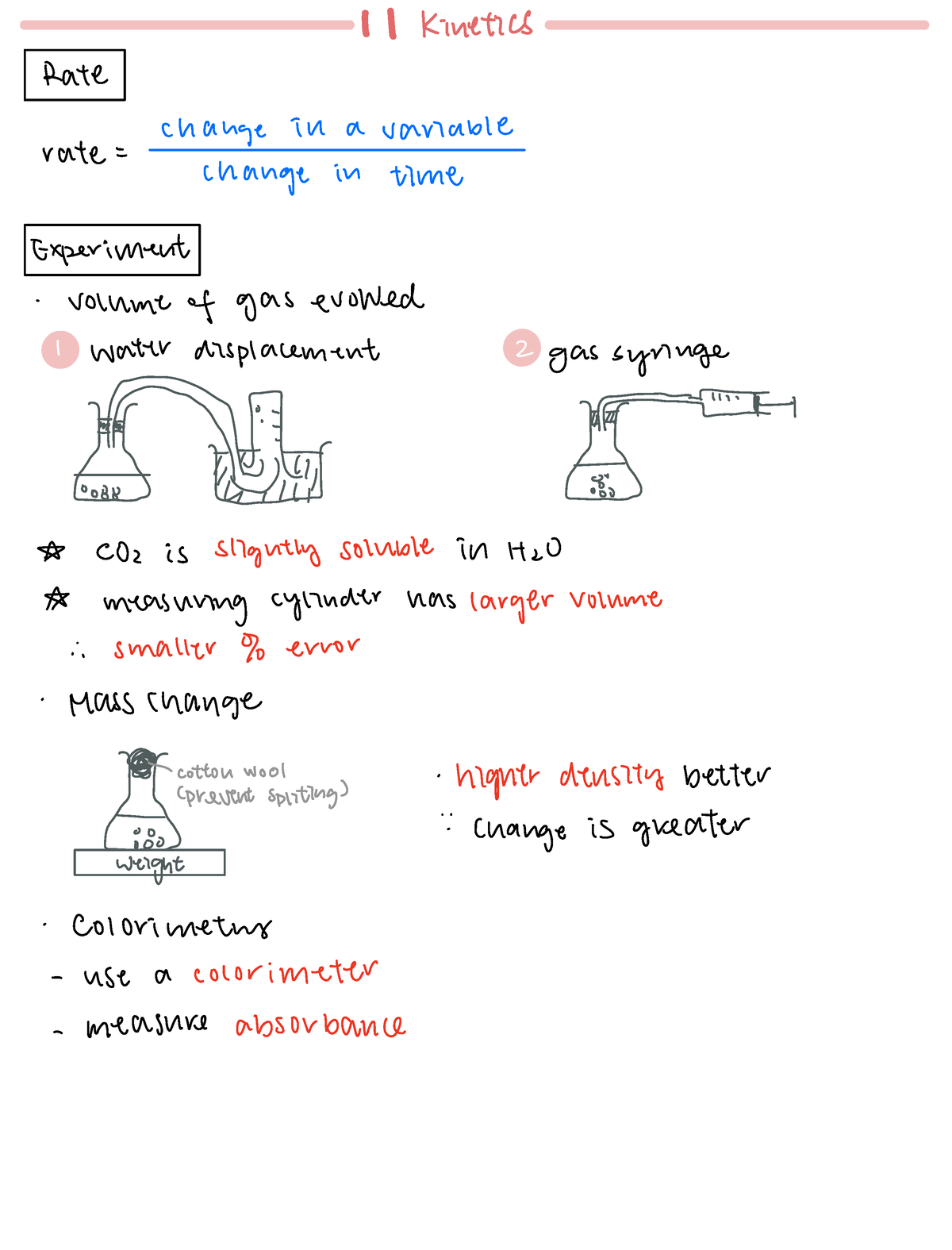 11 Kinetics - Chem0011 - Studocu