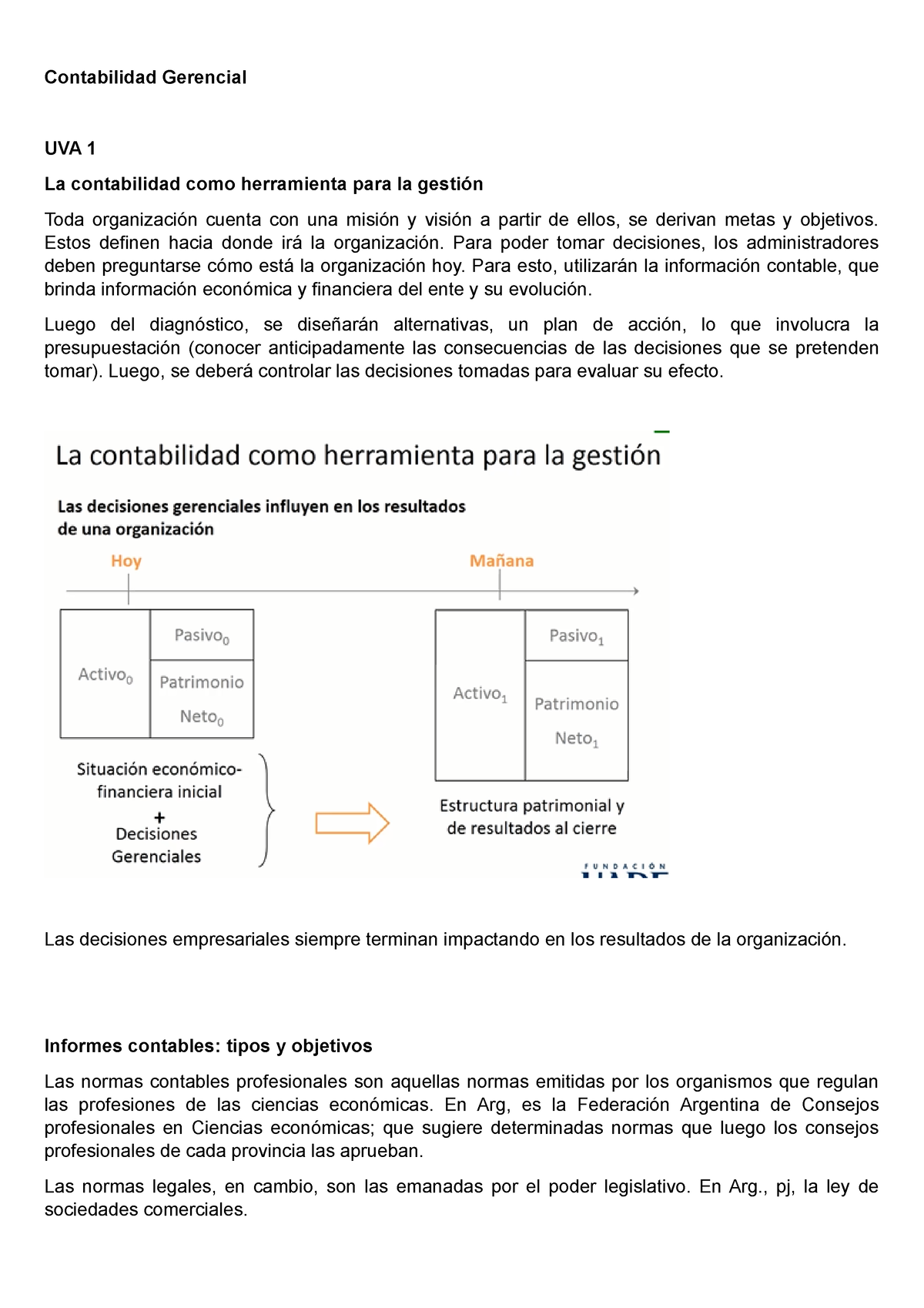 Contabilidad Gerencial Resumen Parte 1 Contabilidad Gerencial Uva 1 La Contabilidad Como 4858