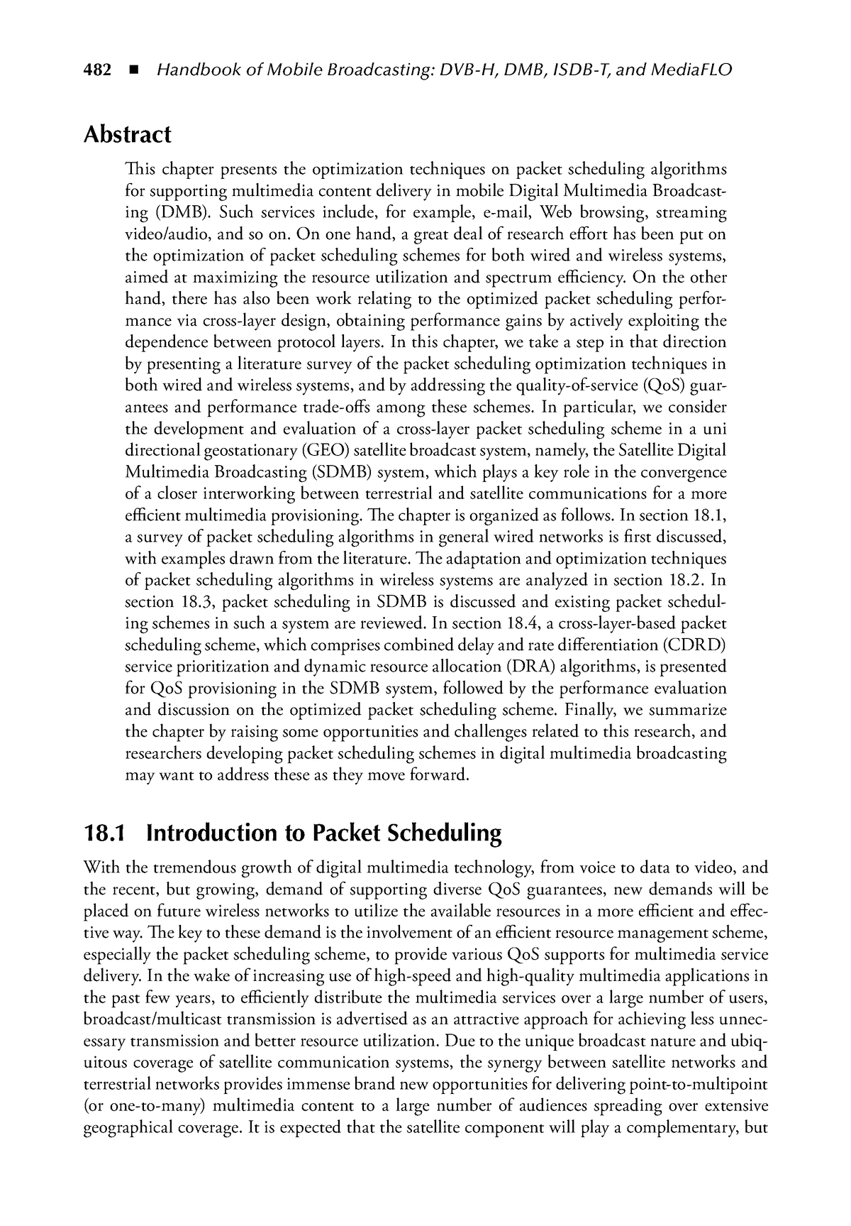 Handbook Of Mobile Broadcasting DVB-H, DMB, ISDB-T, AND Mediaflow-51 ...