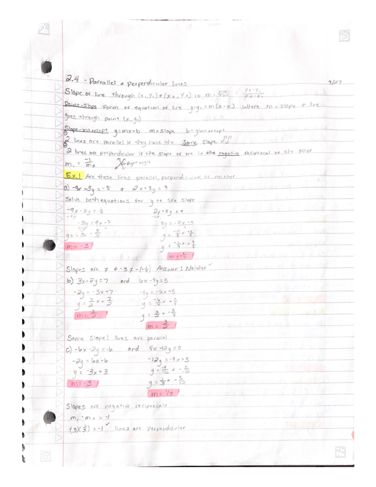 chapter 2.4 notes - MAC 1105 - Studocu