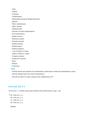 Exercise Set 5 - Ini Adalah Tugas Pada Mata Kuliah Aljabar Linear ...