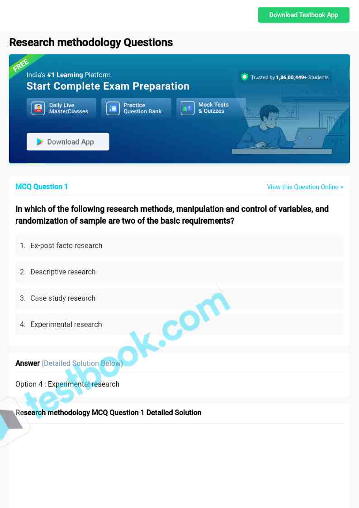 mcq on research report writing