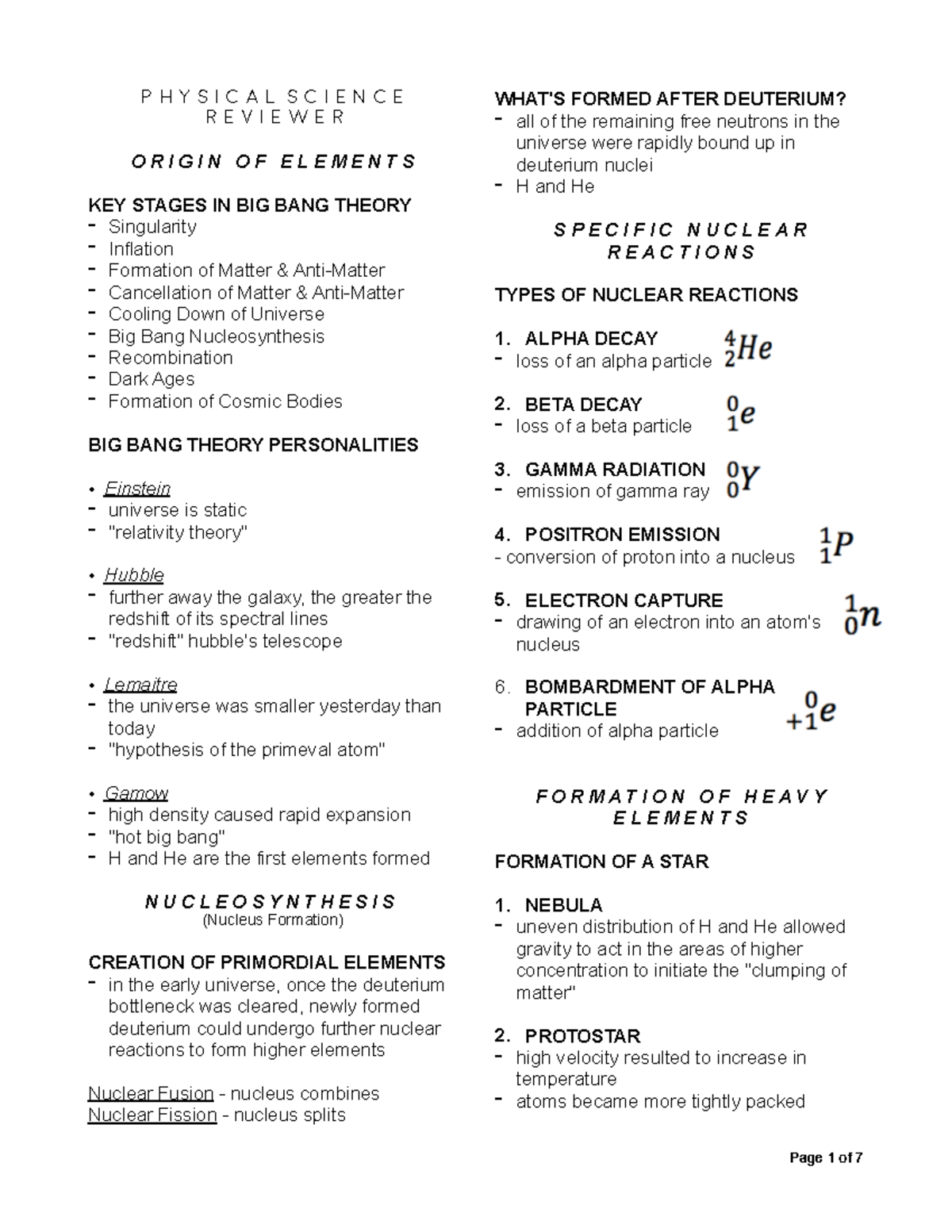 Reviewer In Physical Science - P H Y S I C A L S C I E N C E R E V I E ...