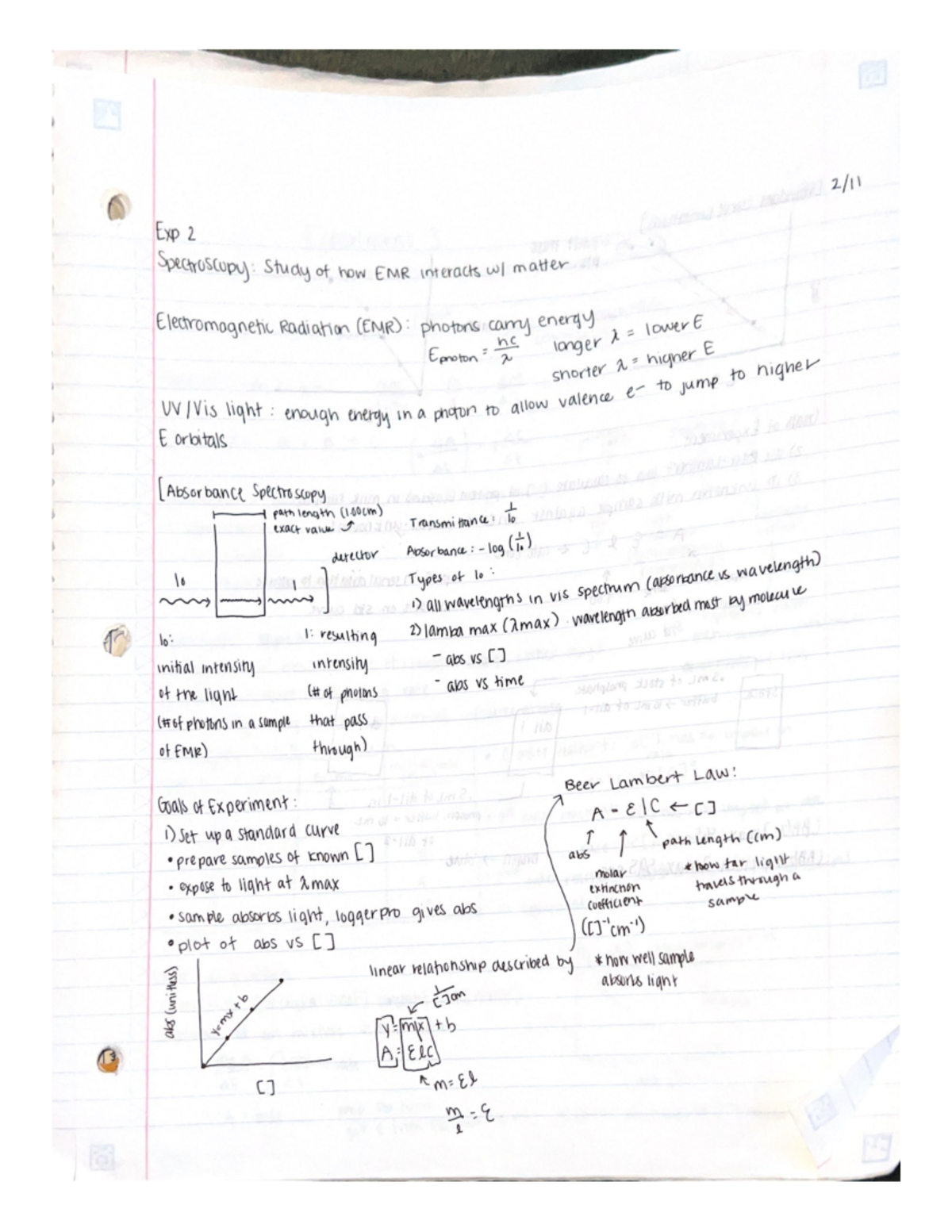 General Chemistry 2 Lab Lecture Notes - BSCI330 - Studocu