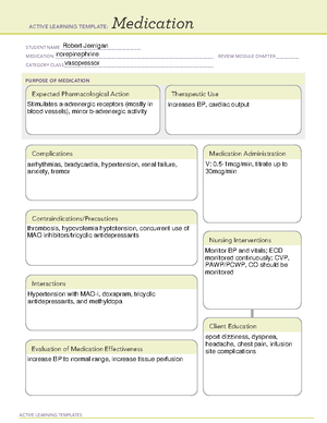 Temperature template - ATI - ACTIVE LEARNING TEMPLATES Nursing Skill ...