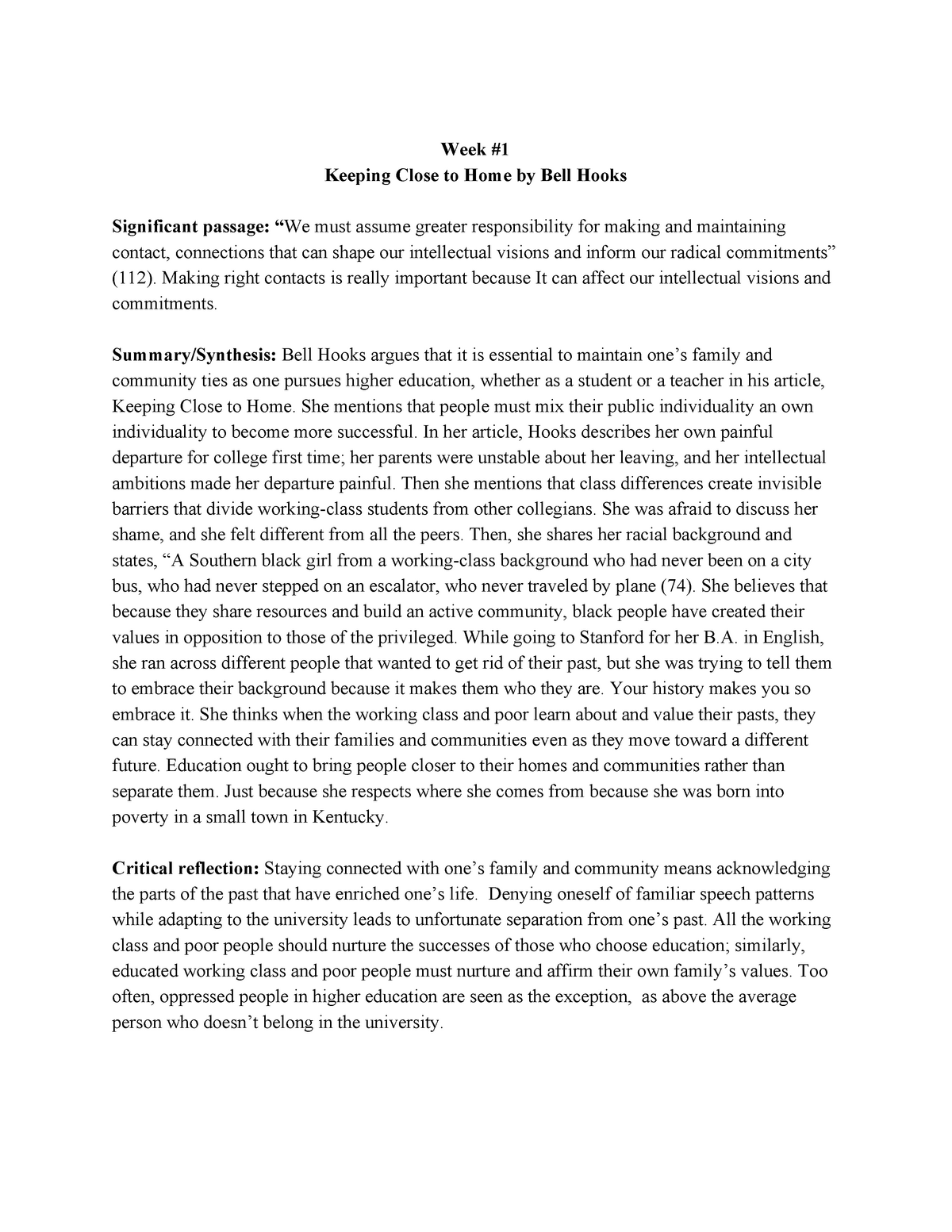 bell hooks lemonade essay pdf