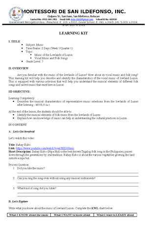 Basic Calculus 3rd quarter - SUBJECT: BASIC CALCULUS Lesson 1: Basic ...