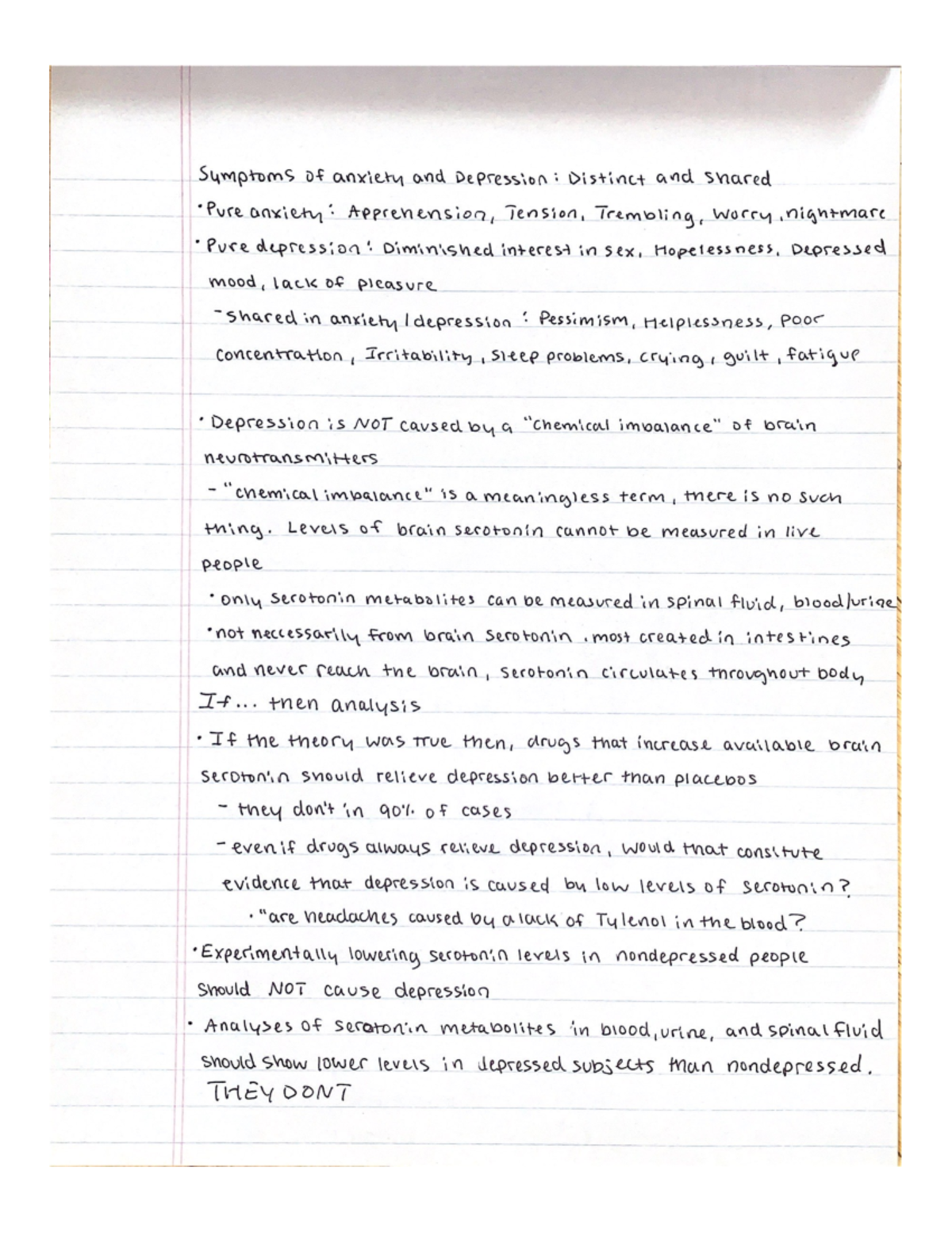 Psychopathology Notes Part 2 - PSY 2201 - Studocu