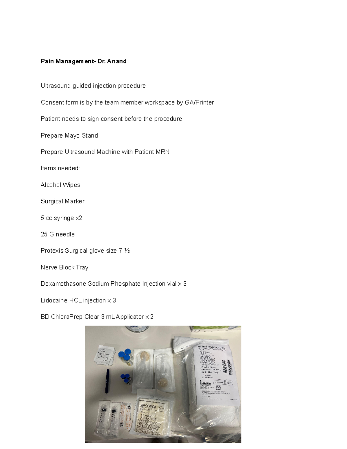 Untitled document - notes - Pain Management- Dr. Anand Ultrasound ...