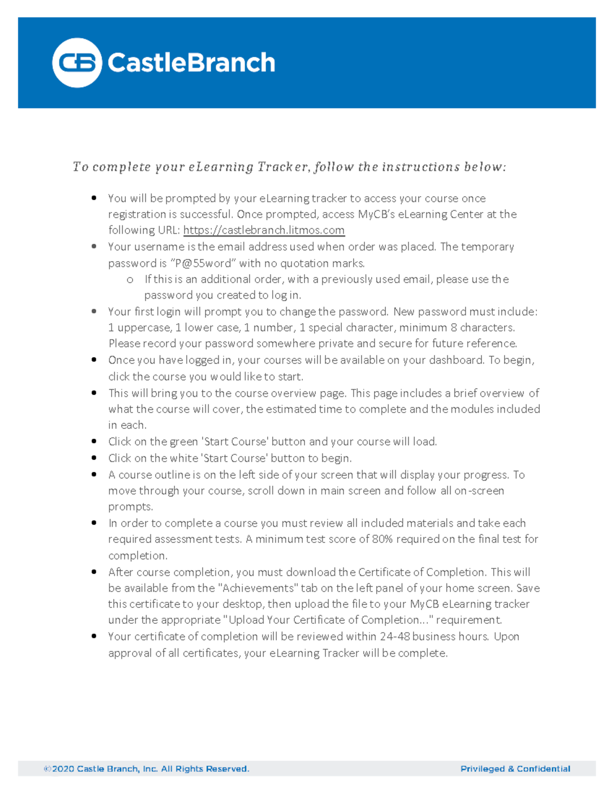 Elearning Instructions 04 2020 Nsg 500 Studocu