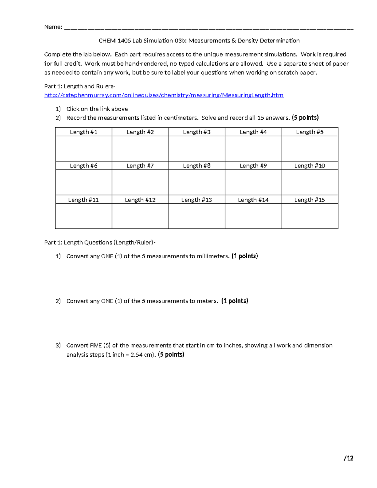 05Sim03b.Measurements & Density Determination - Name: - Studocu