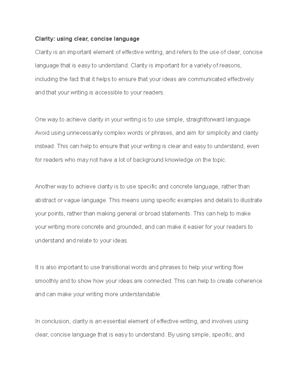 english-composition-course-outline-elements-of-effective-writing