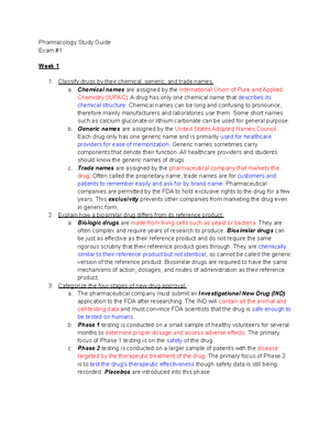 pharmacology case study questions and answers