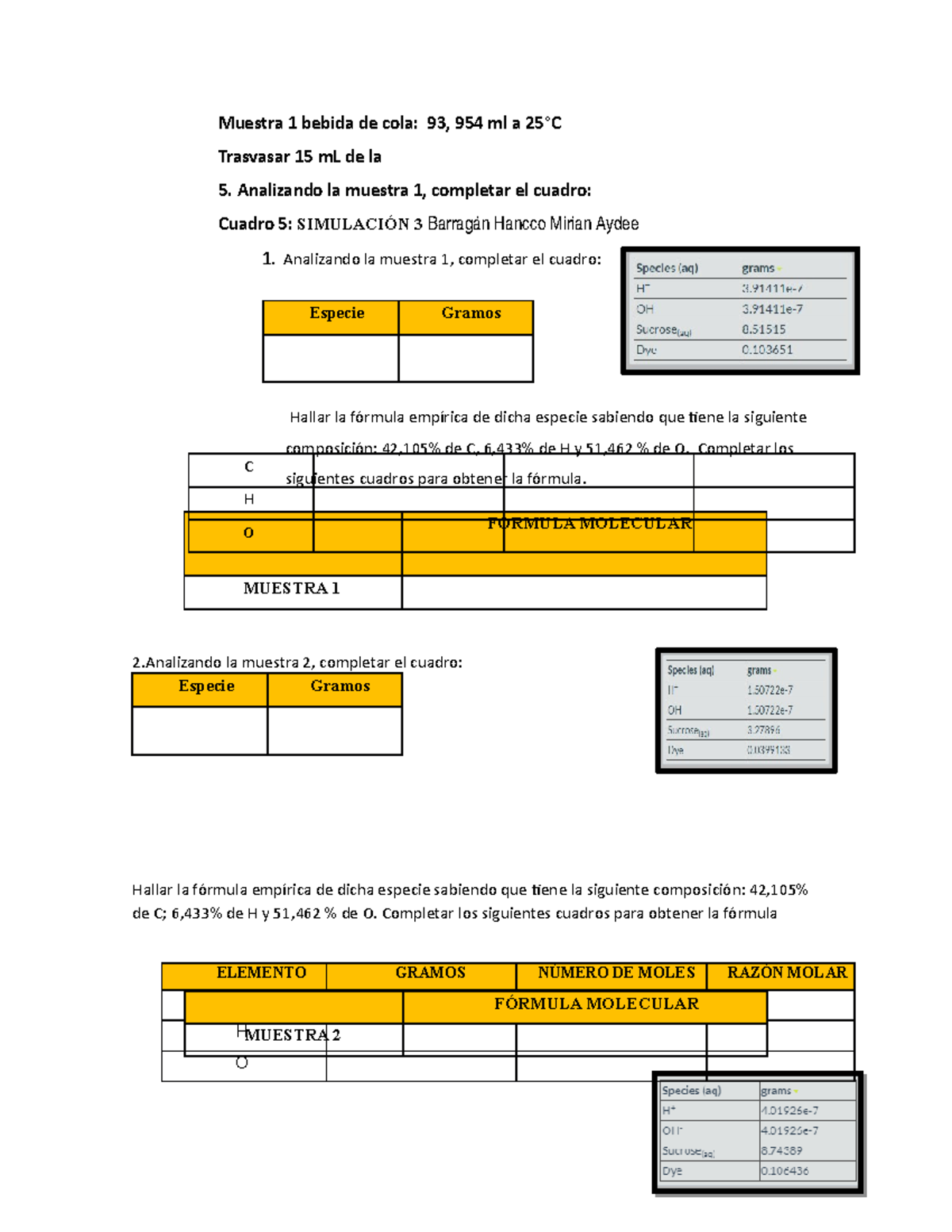 Quimica Inorganica Y Tareas Respecto A Eso Química Inorgánica Upn