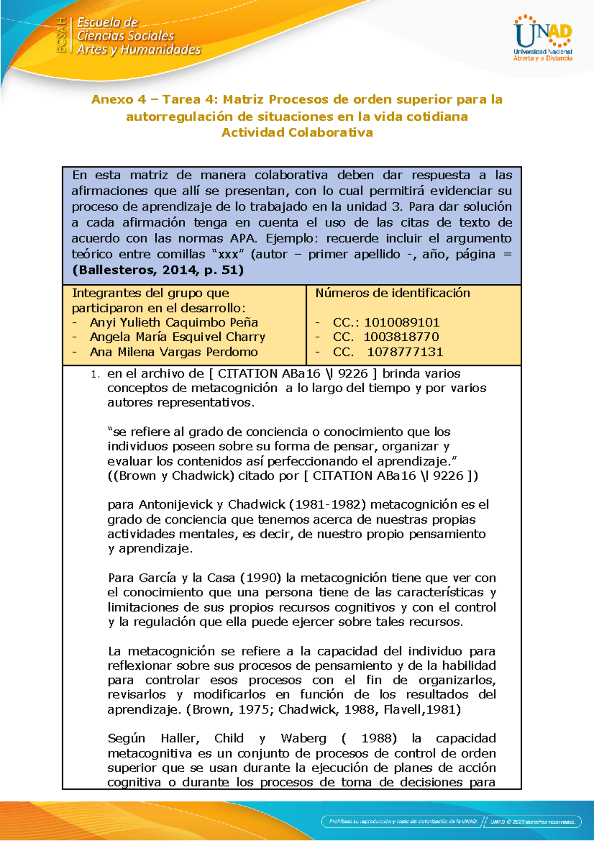 Anexo 4 - Tarea 4 Matriz Procesos De Orden Superior - Colaborativa ...